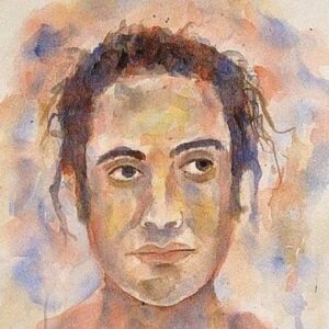 أشرف فياض بريشته