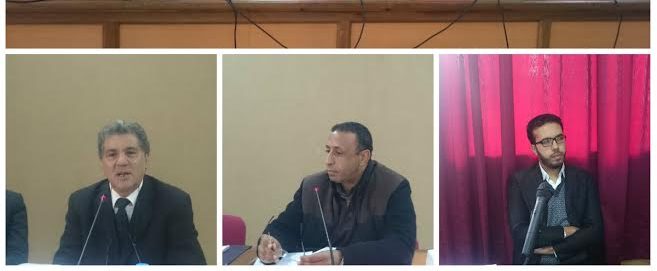 أزيد من سبع ساعات في مناقشة أطروحة دكتوراه: تحليل الخطاب وآليات النسق المشترك