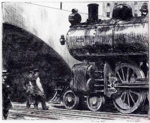 إدوارد هوبر، القاطرة، 1922