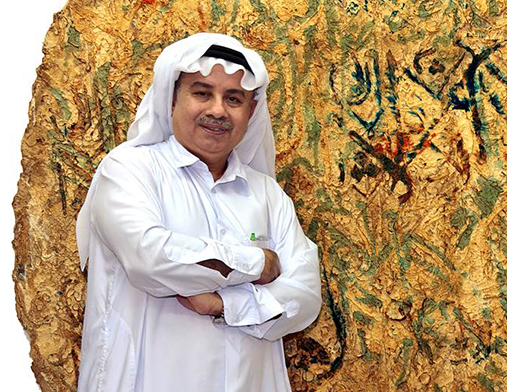 الفنان التشكيلي القطري يوسف أحمد