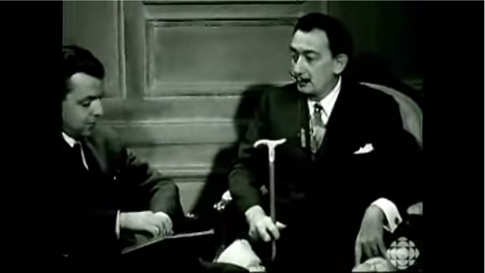 Entrevue du peintre Salvador Dali en français 1/2