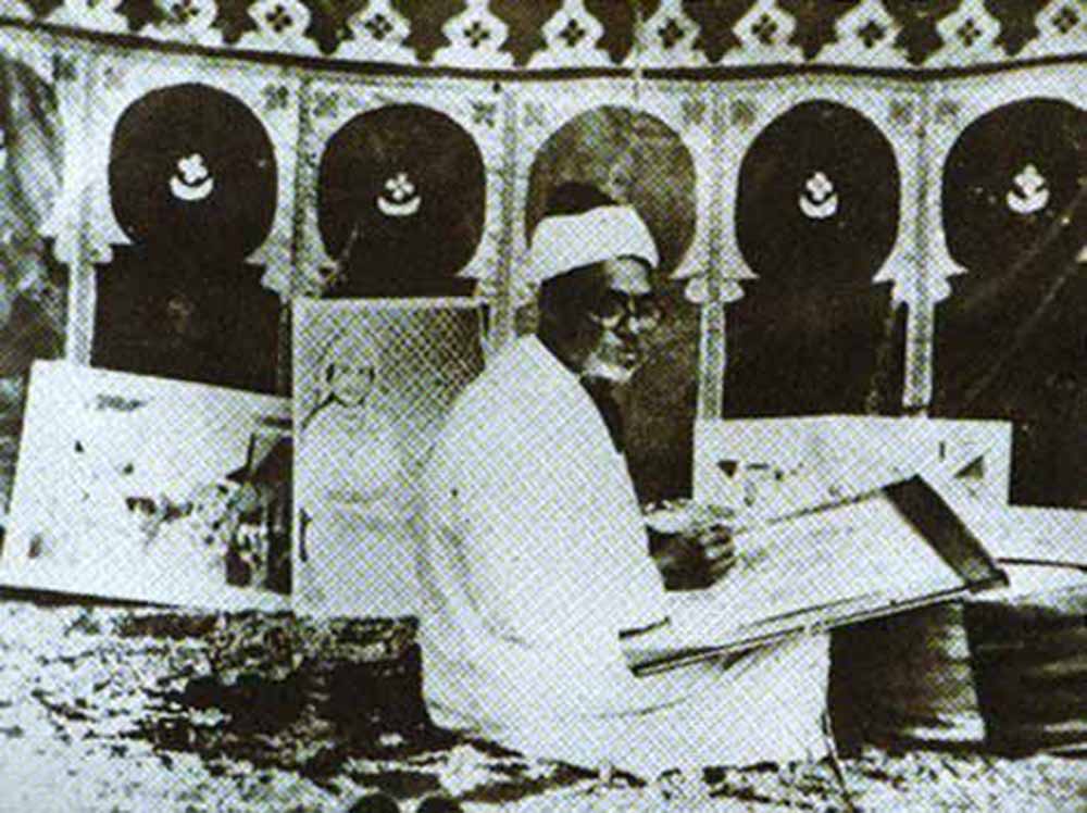 بنعلي الرباطي الأب الروحي للفن التشكيلي المغربي. | عزالدين بوركة